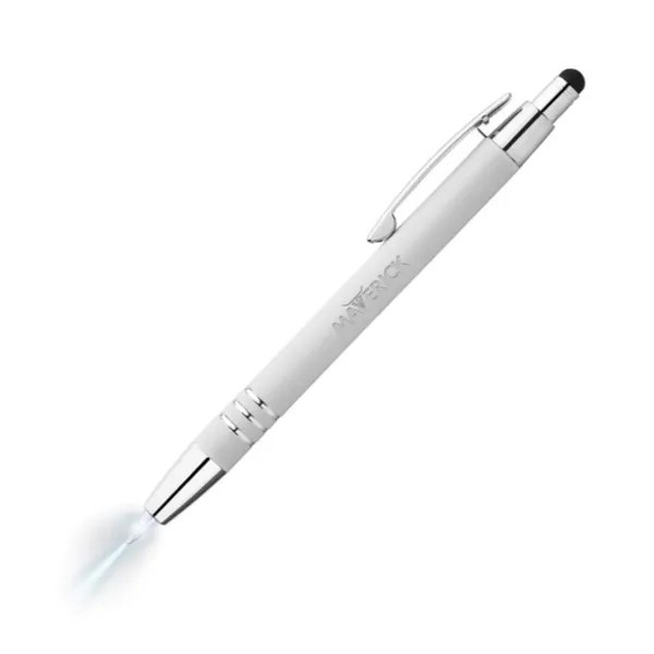 Flashlight and Stylus Click Metal Pen... from ASI 55583 GMG Pen / Ultra PENWORKS