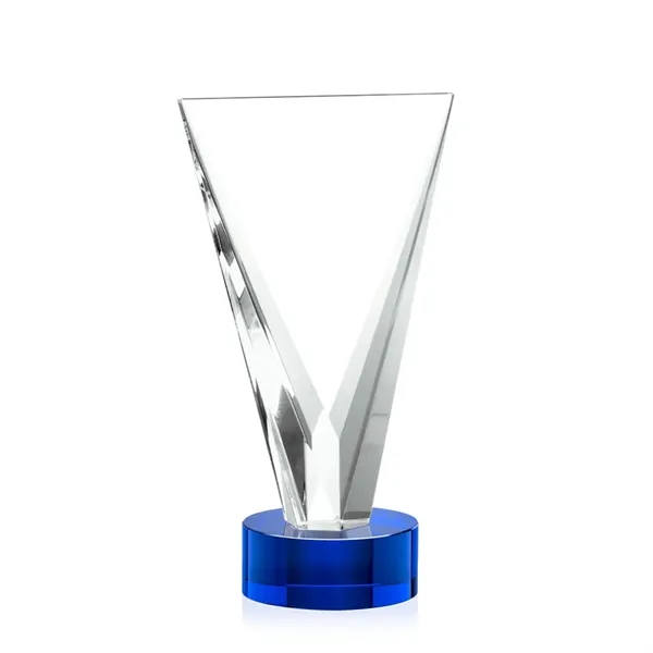 The beautifully tapered Mustico Optical Crystal award emerges from a solid... from ASI 84592 St Regis Group / St Regis