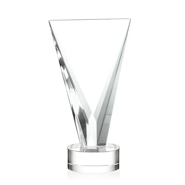 The beautifully tapered Mustico Optical Crystal award emerges from a solid... from ASI 84592 St Regis Group / St Regis