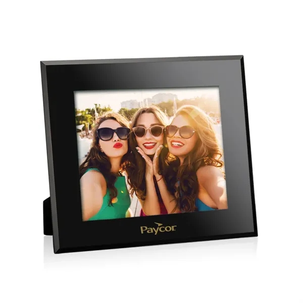 Beautiful black glass photo frame, holds a 4" x 6" photo.... from ASI 84592 St Regis Group