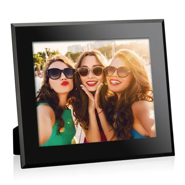 Beautiful black glass photo frame, holds a 4" x 6" photo.... from ASI 84592 St Regis Group