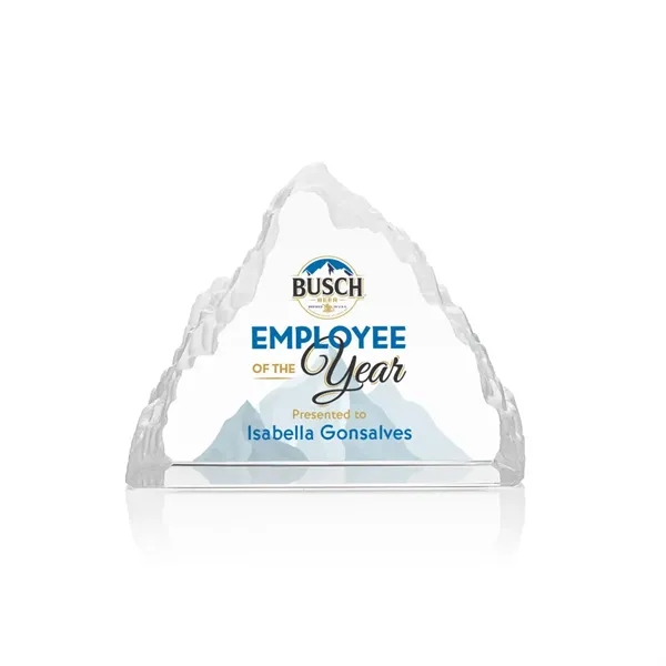The Vermont VividPrint™ Award is a beautiful mountain cut and frosted... from ASI 84592 St Regis Group / St Regis
