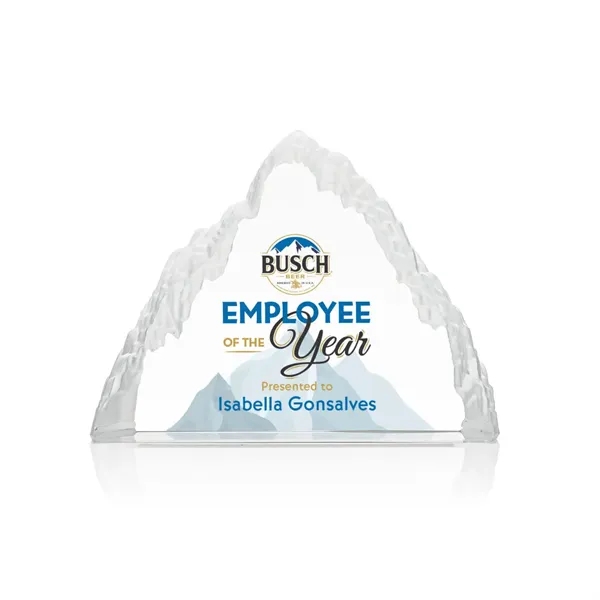 The Vermont VividPrint™ Award is a beautiful mountain cut and frosted... from ASI 84592 St Regis Group / St Regis
