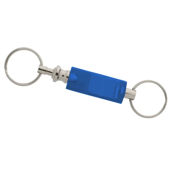 Valet key tag detachable keychain plus 1 color pad print on... from ASI 37218 Athena Promo (tm)