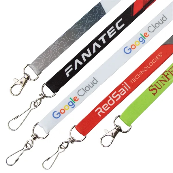 Your favorite dye sublimated lanyard, now in-hands even faster!... from ASI 62088 IDProductsource