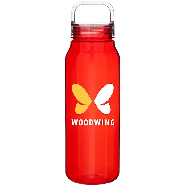 38 oz single wall BPA-free copolyester bottle with clear threaded lid... from ASI 51197 ETS Express, LLC