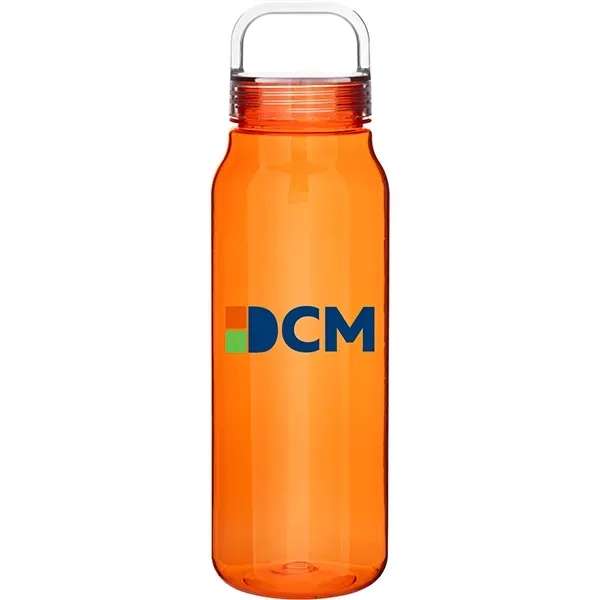 38 oz single wall BPA-free copolyester bottle with clear threaded lid... from ASI 51197 ETS Express, LLC