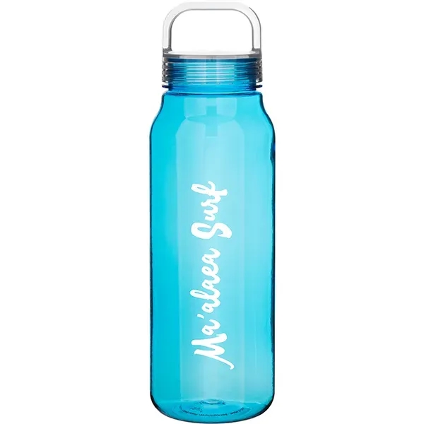 38 oz single wall BPA-free copolyester bottle with clear threaded lid... from ASI 51197 ETS Express, LLC