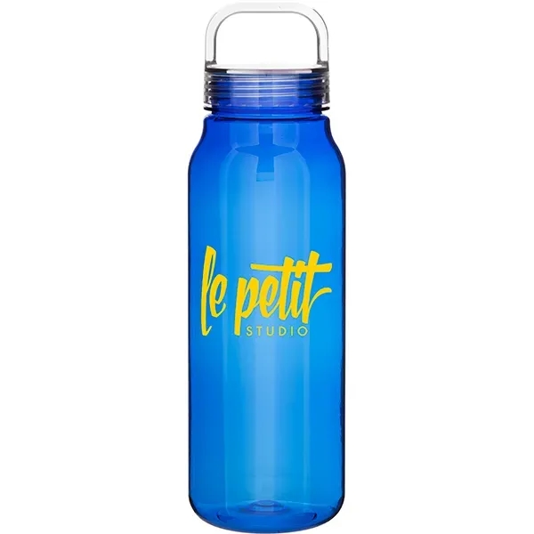 38 oz single wall BPA-free copolyester bottle with clear threaded lid... from ASI 51197 ETS Express, LLC