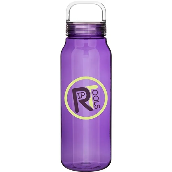 38 oz single wall BPA-free copolyester bottle with clear threaded lid... from ASI 51197 ETS Express, LLC