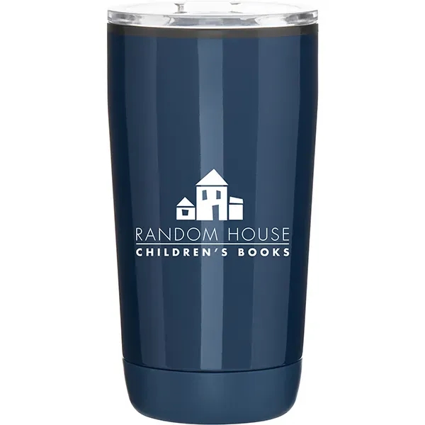 16 oz double wall stainless steel tumbler with plastic inner wall.... from ASI 51197 ETS Express, LLC