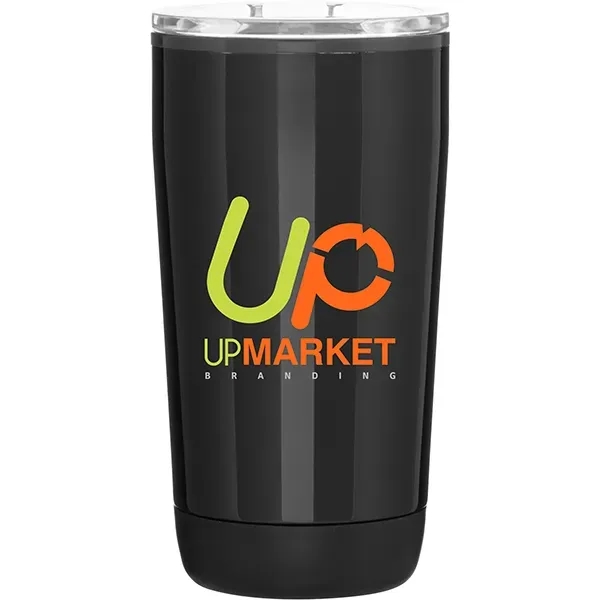 16 oz double wall stainless steel tumbler with plastic inner wall.... from ASI 51197 ETS Express, LLC