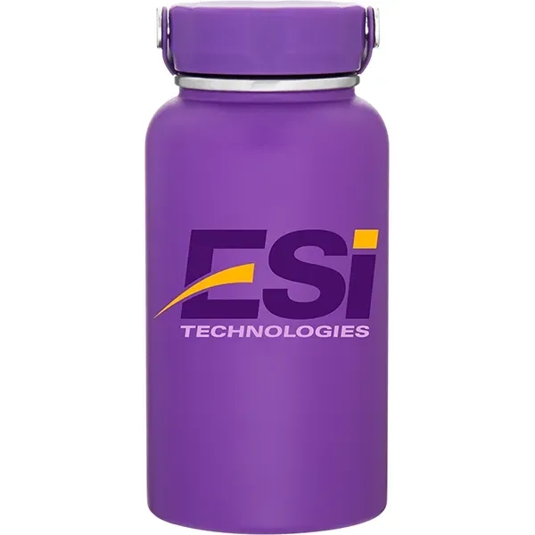 33 oz single wall 18/8 stainless steel bottle with matching threaded... from ASI 51197 ETS Express, LLC