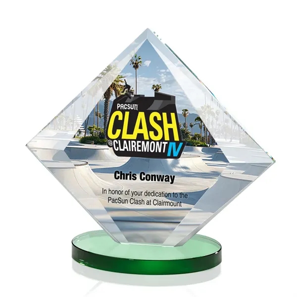 Teston Vividprint Award with Green base.... from ASI 84592 St Regis Group / St Regis