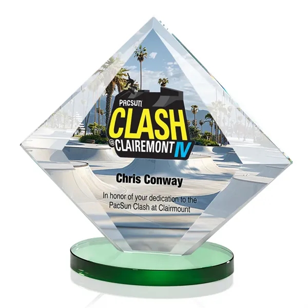 Teston Vividprint Award with Green base.... from ASI 84592 St Regis Group / St Regis