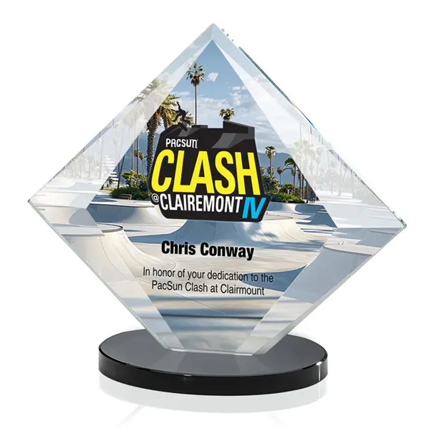 Teston Vividprint Award with Black base.... from ASI 84592 St Regis Group / St Regis