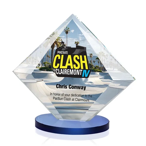 Teston Vividprint Award with Blue base.... from ASI 84592 St Regis Group / St Regis