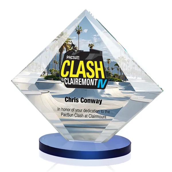 Teston Vividprint Award with Blue base.... from ASI 84592 St Regis Group / St Regis