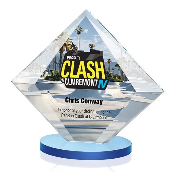 Teston Vividprint Award with Sky Blue base.... from ASI 84592 St Regis Group / St Regis