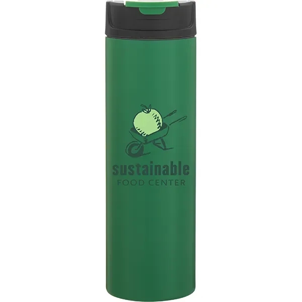20.9 oz double wall stainless steel thermal bottle with vacuum insulation.... from ASI 51197 ETS Express, LLC