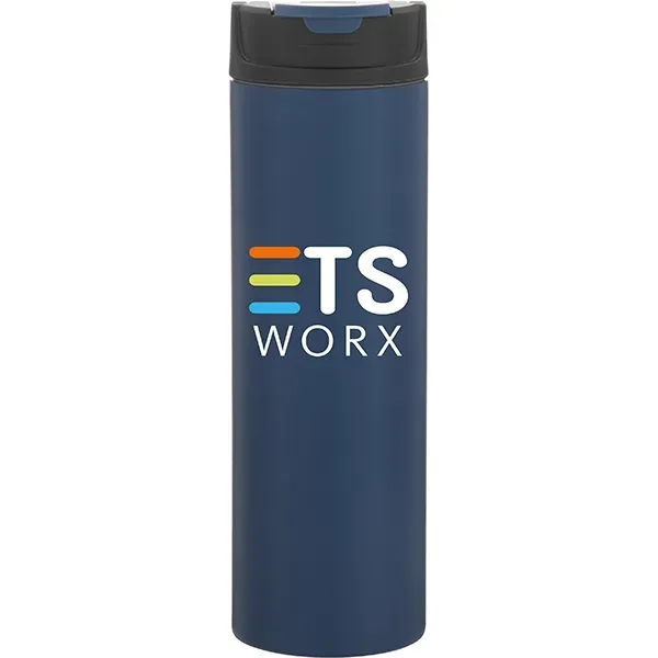 20.9 oz double wall stainless steel thermal bottle with vacuum insulation.... from ASI 51197 ETS Express, LLC
