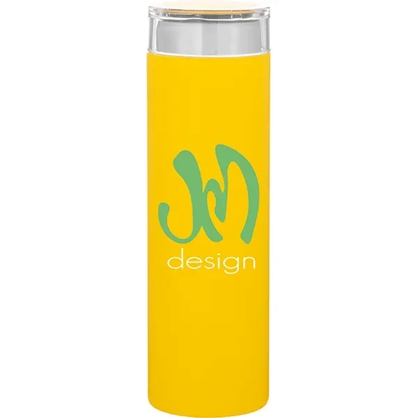 16.9 oz double wall 18/8 stainless steel thermal bottle with copper... from ASI 51197 ETS Express, LLC