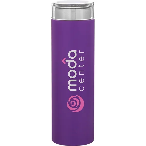 16.9 oz double wall 18/8 stainless steel thermal bottle with copper... from ASI 51197 ETS Express, LLC