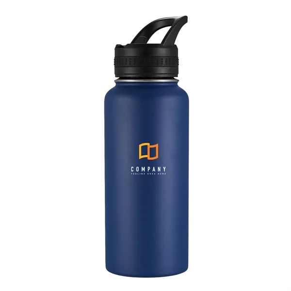 32 Oz. Vacuum Sealed Water Bottle with Powdered Finish (Double Walled)... from ASI 68190 Lungsal / Lungsal