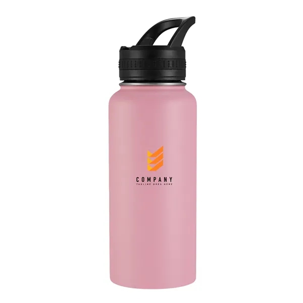 32 Oz. Vacuum Sealed Water Bottle with Powdered Finish (Double Walled)... from ASI 68190 Lungsal / Lungsal