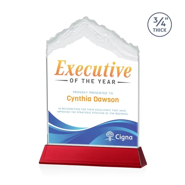 Everest VividPrint™ Award on Newhaven - Red... from ASI 84592 St Regis Group / St Regis