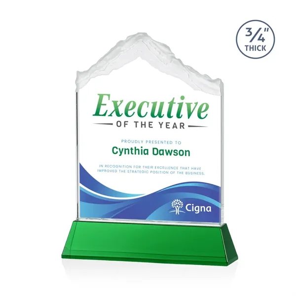 Everest VividPrint™ Award on Newhaven - Green... from ASI 84592 St Regis Group / St Regis