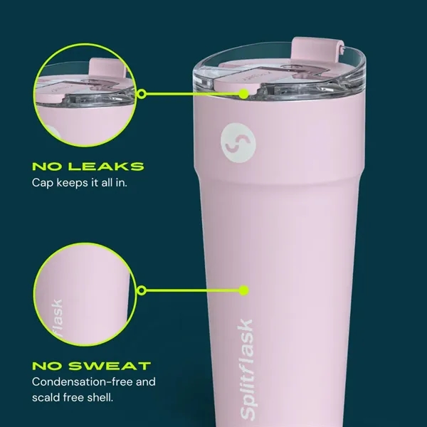 Splitflask® Two-Sided Tumbler - 30oz... from ASI 84592 St Regis Group