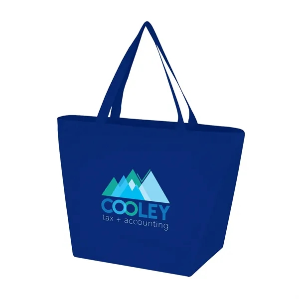 20" x 13" x 8" non-woven polypropylene tote bag with handles... from ASI 63549 Jornik Manufacturing Corp