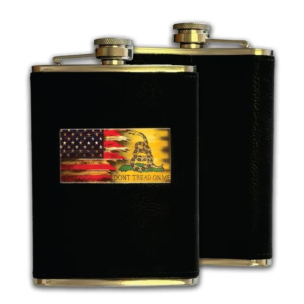 Flask with Full color graphic and Gel coating - 8oz... from ASI 63073 Openers.Beer / Openers.Beer