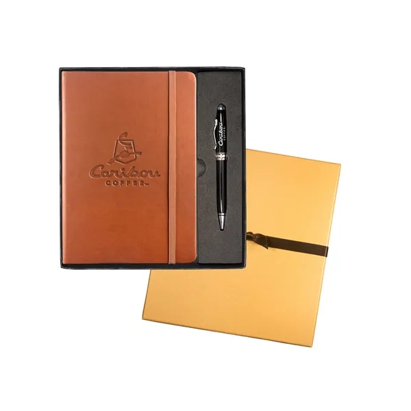 Gift set that includes a journal with 80 pages and a... from ASI 79530 Prime Line