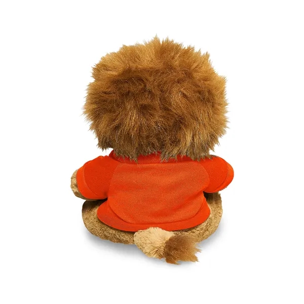 Adorable tan plush lion available in your choice of 9 t-shirt... from ASI 79530 Prime Line