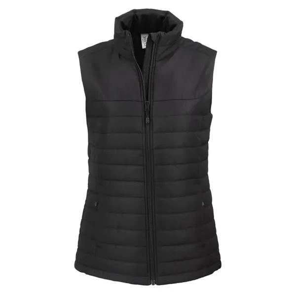 Clique Elevation Eco Full Zip Womens Puffer Vest... from ASI 47965 Cutter & Buck