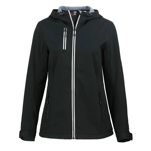 Clique Telemark Eco Hooded Womens Softshell Jacket... from ASI 47965 Cutter & Buck