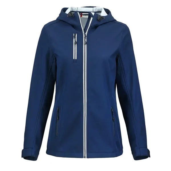 Clique Telemark Eco Hooded Womens Softshell Jacket... from ASI 47965 Cutter & Buck