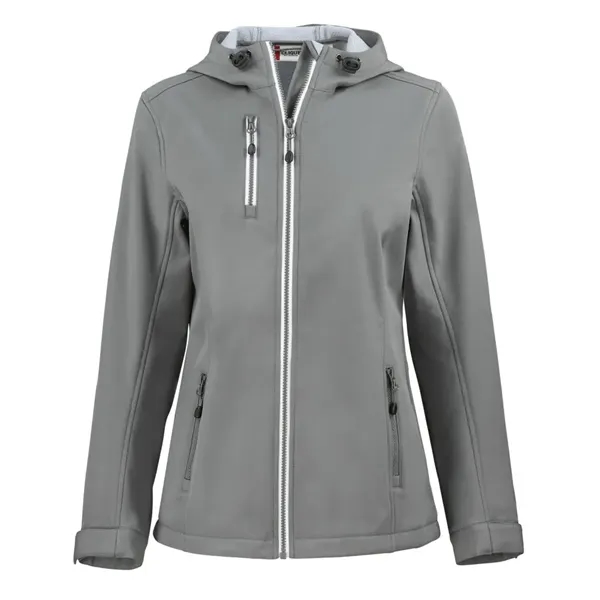 Clique Telemark Eco Hooded Womens Softshell Jacket... from ASI 47965 Cutter & Buck