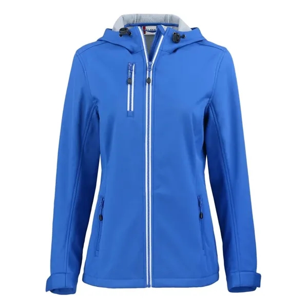 Clique Telemark Eco Hooded Womens Softshell Jacket... from ASI 47965 Cutter & Buck