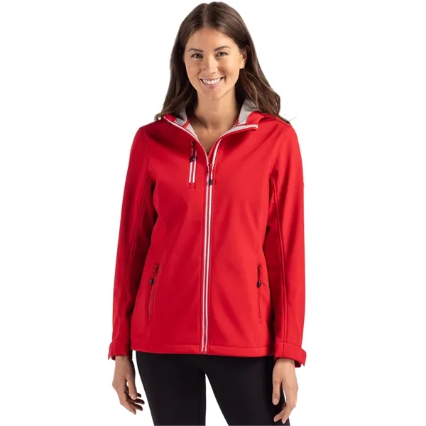 Clique Telemark Eco Hooded Womens Softshell Jacket... from ASI 47965 Cutter & Buck