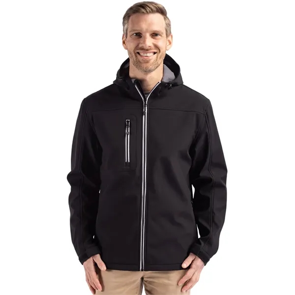 Clique Telemark Eco Stretch Softshell Full Zip Mens Hoode...... from ASI 47965 Cutter & Buck
