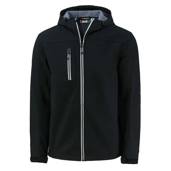 Clique Telemark Eco Stretch Softshell Full Zip Mens Hoode...... from ASI 47965 Cutter & Buck