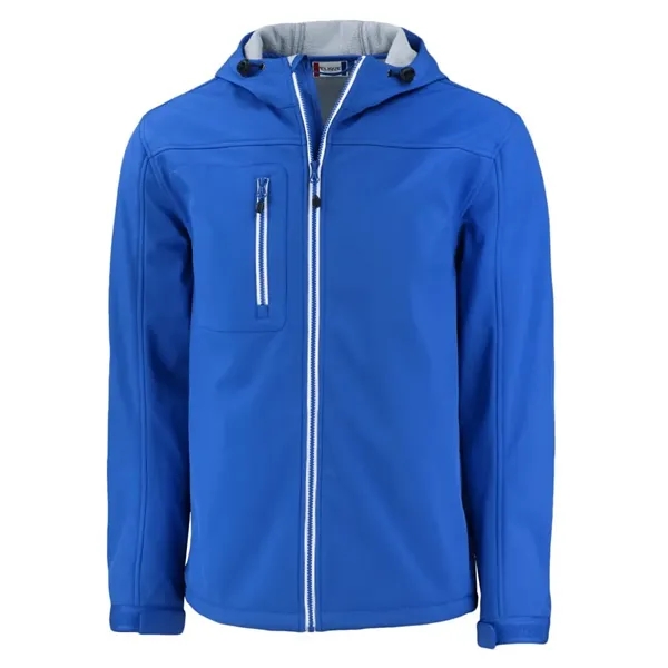 Clique Telemark Eco Stretch Softshell Full Zip Mens Hoode...... from ASI 47965 Cutter & Buck