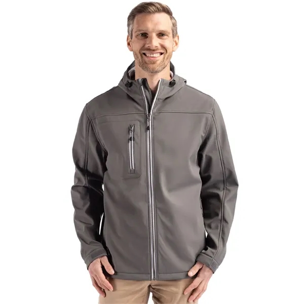 Clique Telemark Eco Stretch Softshell Full Zip Mens Hoode...... from ASI 47965 Cutter & Buck