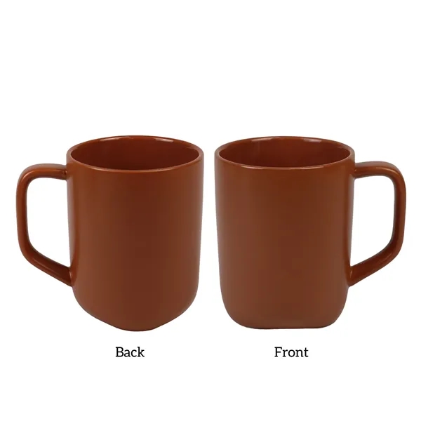 18 oz. Coffee Triangle Bottom Ceramic Mug w/ Gift Box... from ASI 41511 Brainchild USA Inc / BrainChild Gift Club