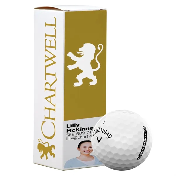 Boost your corporate gifting impact with Callaway Super Soft golf balls... from ASI 38120 Ball Pro / Diversified Quality Kitchenware