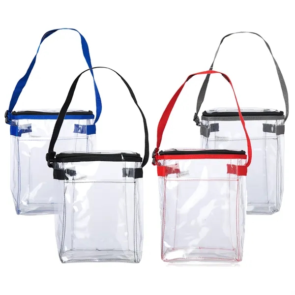 Transparent lunch bag plus 1 color silkscreen imprint on 1 location... from ASI 37218 Athena Promo (tm)