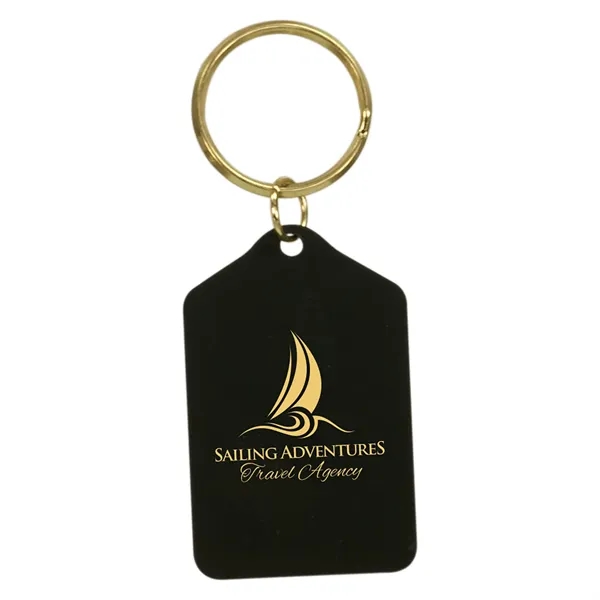 Tablet Brass Keychain... from ASI 92531 Unique Custom Products / UCP